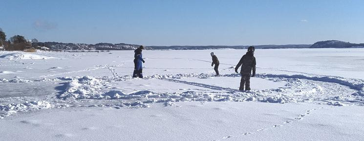 Is i viken vid Lanesund