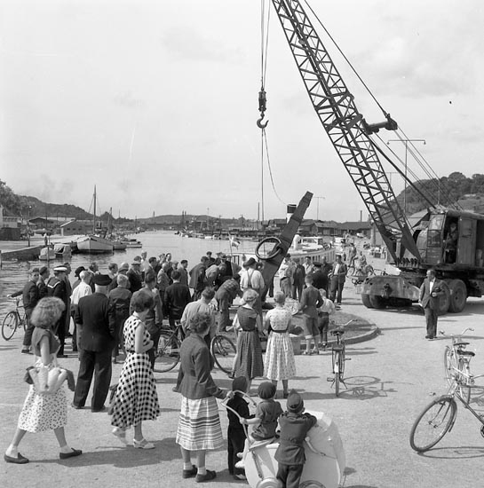 Sjöfartsmonumentet uppsättning 1954.
