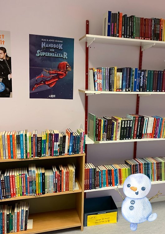 Unnerödskolans skolbibliotek